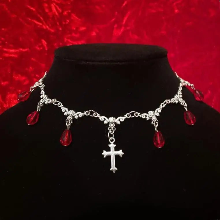 Women's Vampire Choker del Abismo