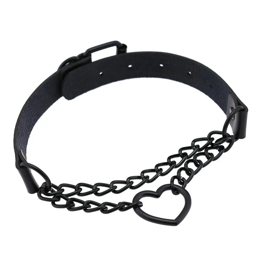Women's Heart Choker de Ceniza