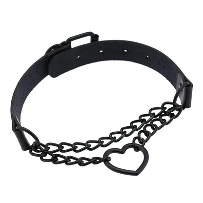 Women's Heart Choker de Ceniza