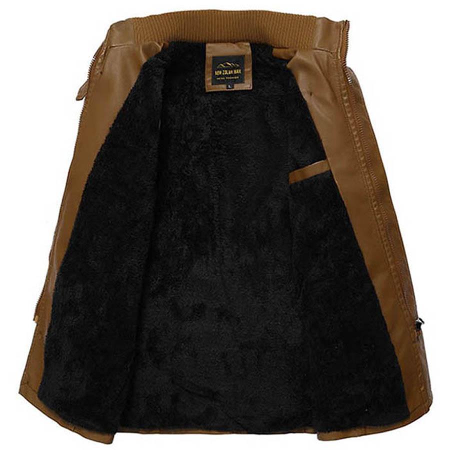 Chaqueta de Cuero Negra Dominante