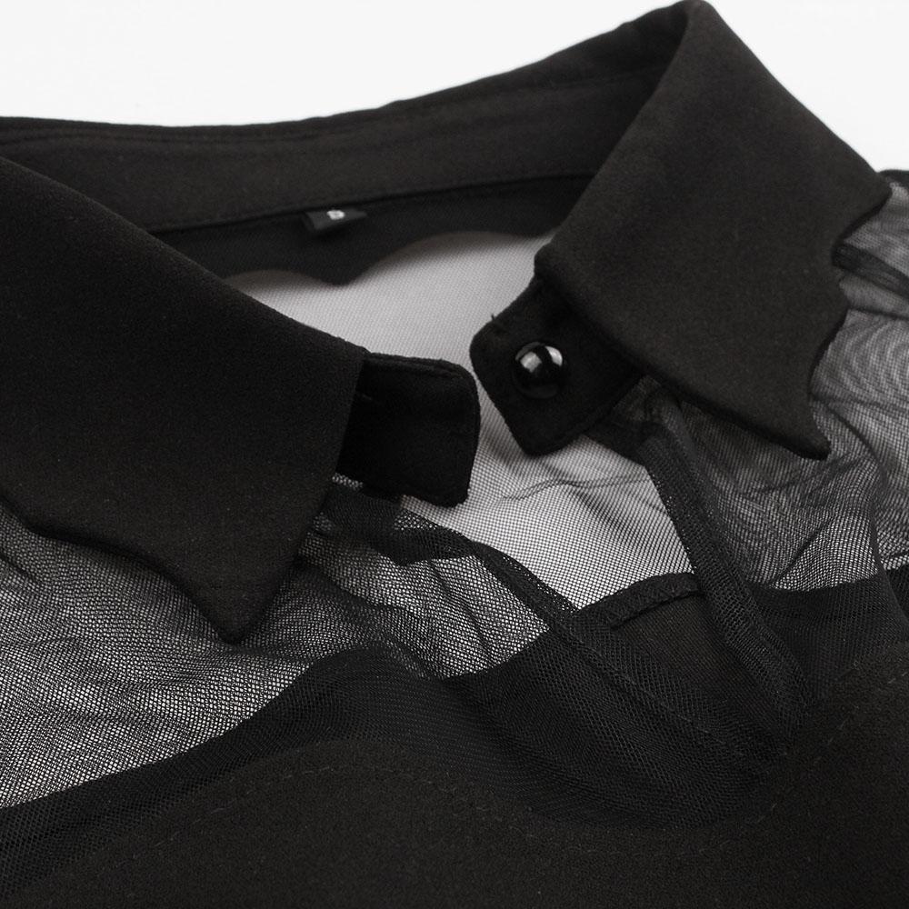 Vestido Gótico Ceniza de Sombra