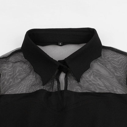 Vestido Gótico Ceniza de Sombra