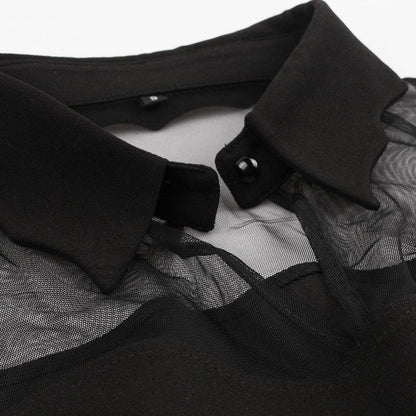 Vestido Gótico Sombra de Niebla