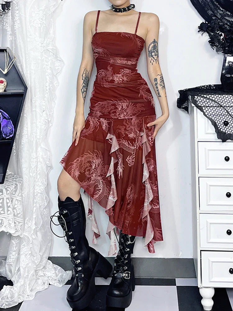 Vestido Gótico Lilith de Luna Negra