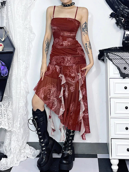 Vestido Gótico Lilith de Luna Negra