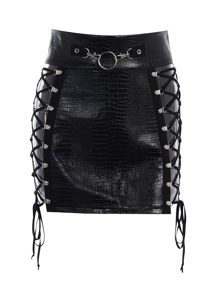 Falda Gótica Nyx de Ritual