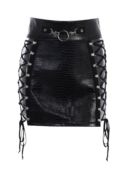 Falda Gótica Nyx de Ritual