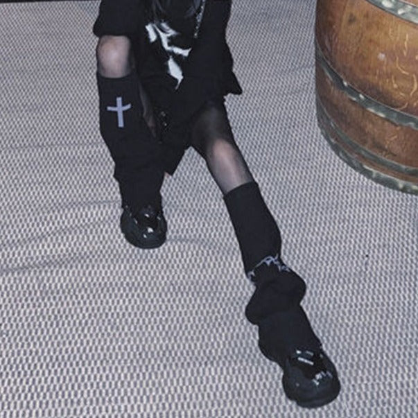 Gótico Legwarmers del Abismo