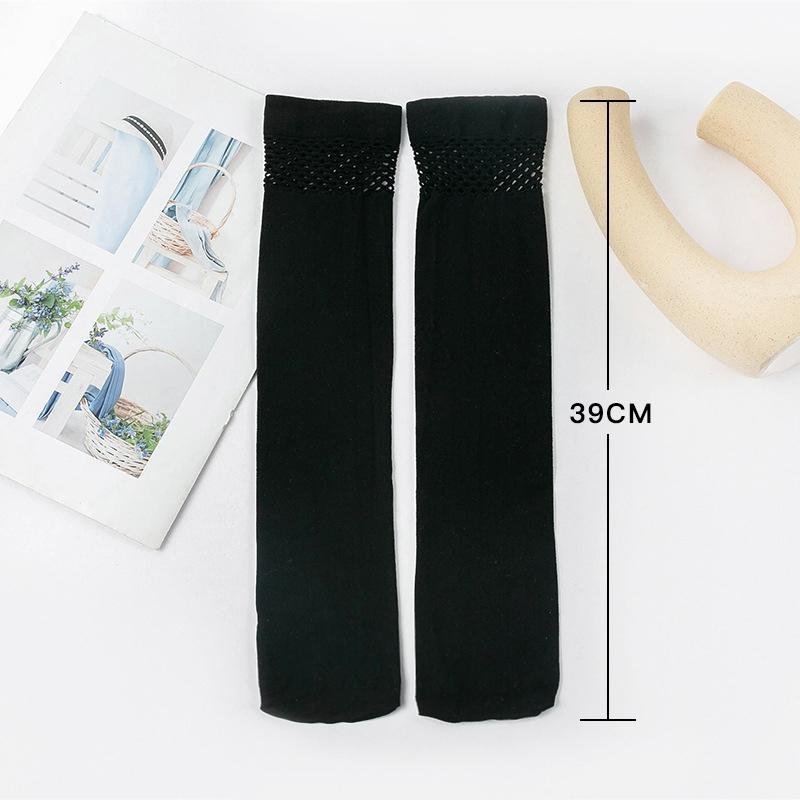 Elegant Gótico Socks de Ceniza