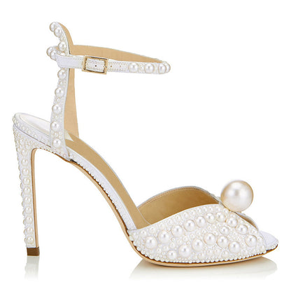 Sandalias Góticas Elegant Pearl Stiletto