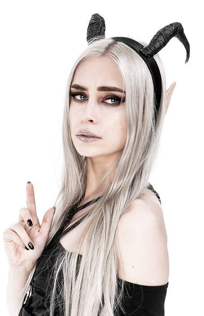 Gótico Tiefling Headpiece Ritual