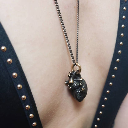 Anatomical Heart Collar Maldito