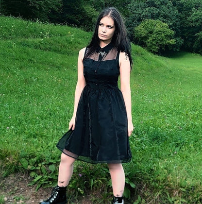 Vestido Gótico The Spooky Hepburn Mara