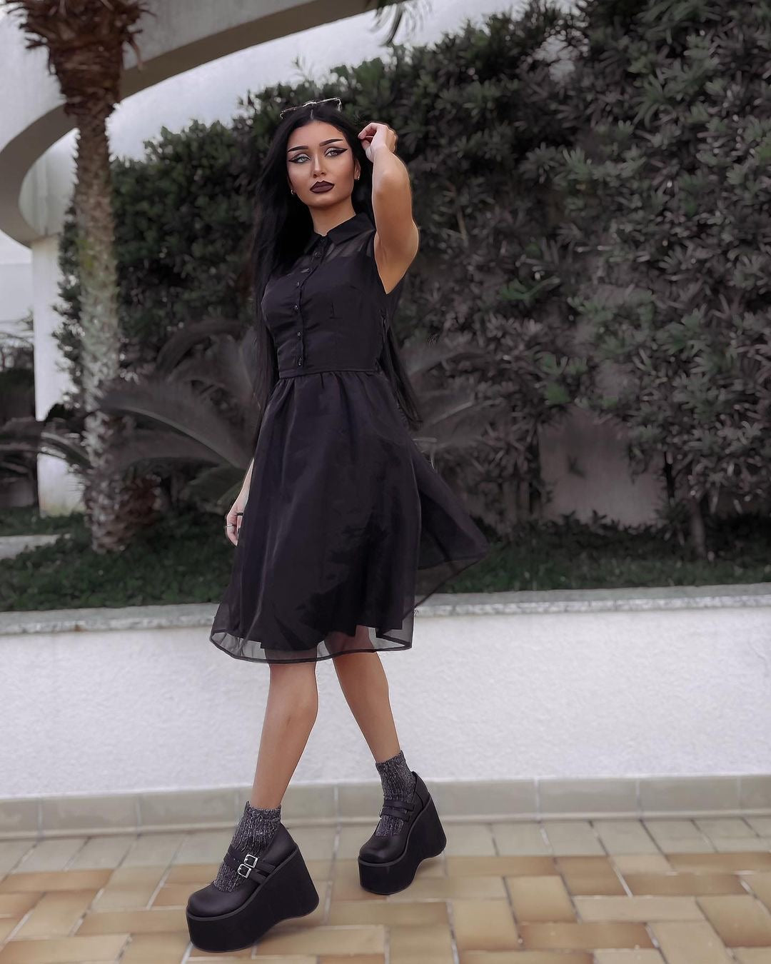 Vestido Gótico The Spooky Hepburn Mara