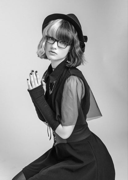 Vestido Gótico Ceniza del Ritual