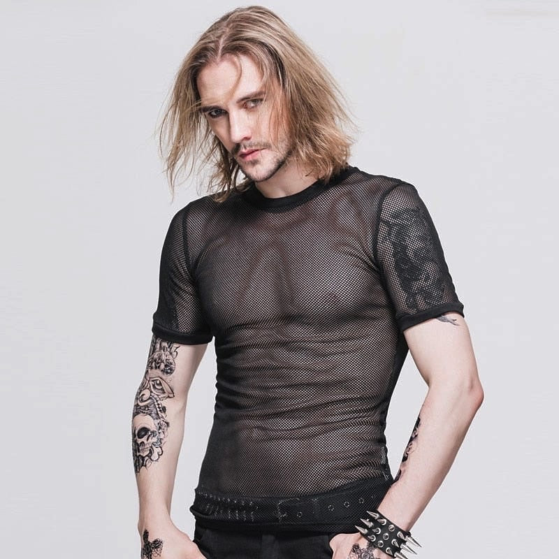 Camisa Transparente Oscuridad Pura