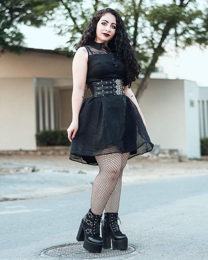 Vestido Gótico The Spooky Hepburn Mara