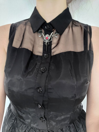 Vestido Gótico The Spooky Hepburn Mara