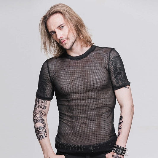 Camisa Transparente Oscuridad Pura