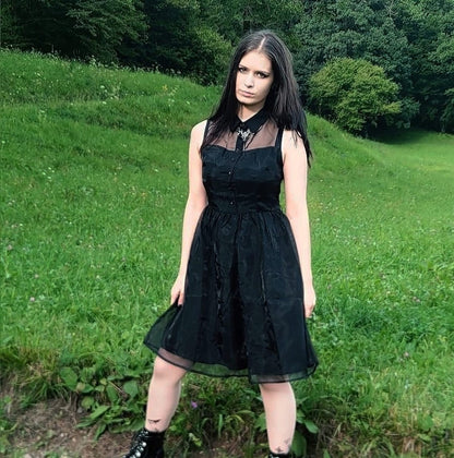 Vestido Gótico The Spooky Hepburn Mara