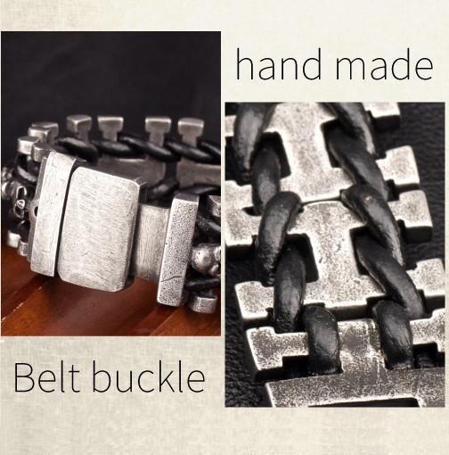 Pulsera de Acero Negro Ritual