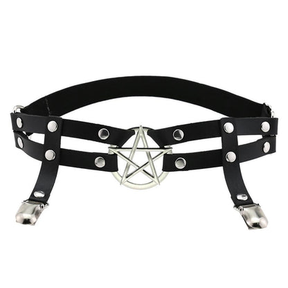 Pentagram Garter Maldito