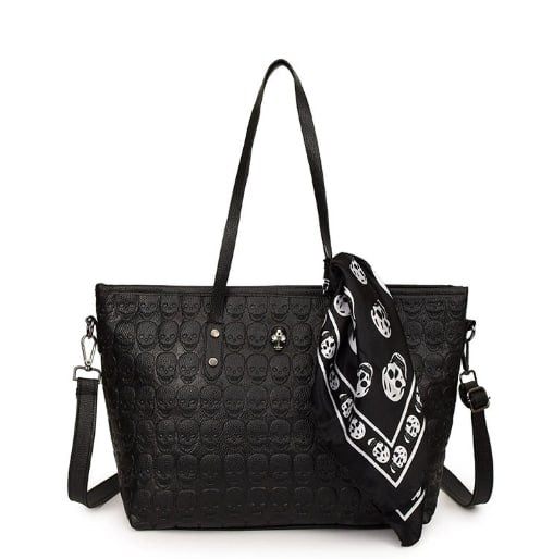 The Big Basic Calavera Tote de Ceniza