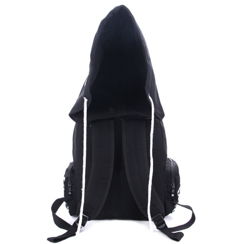Skeleton Hooded Mochila