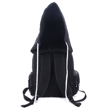 Skeleton Hooded Mochila