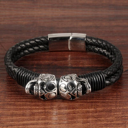 Pulsera Cadena Gótica de Guerra