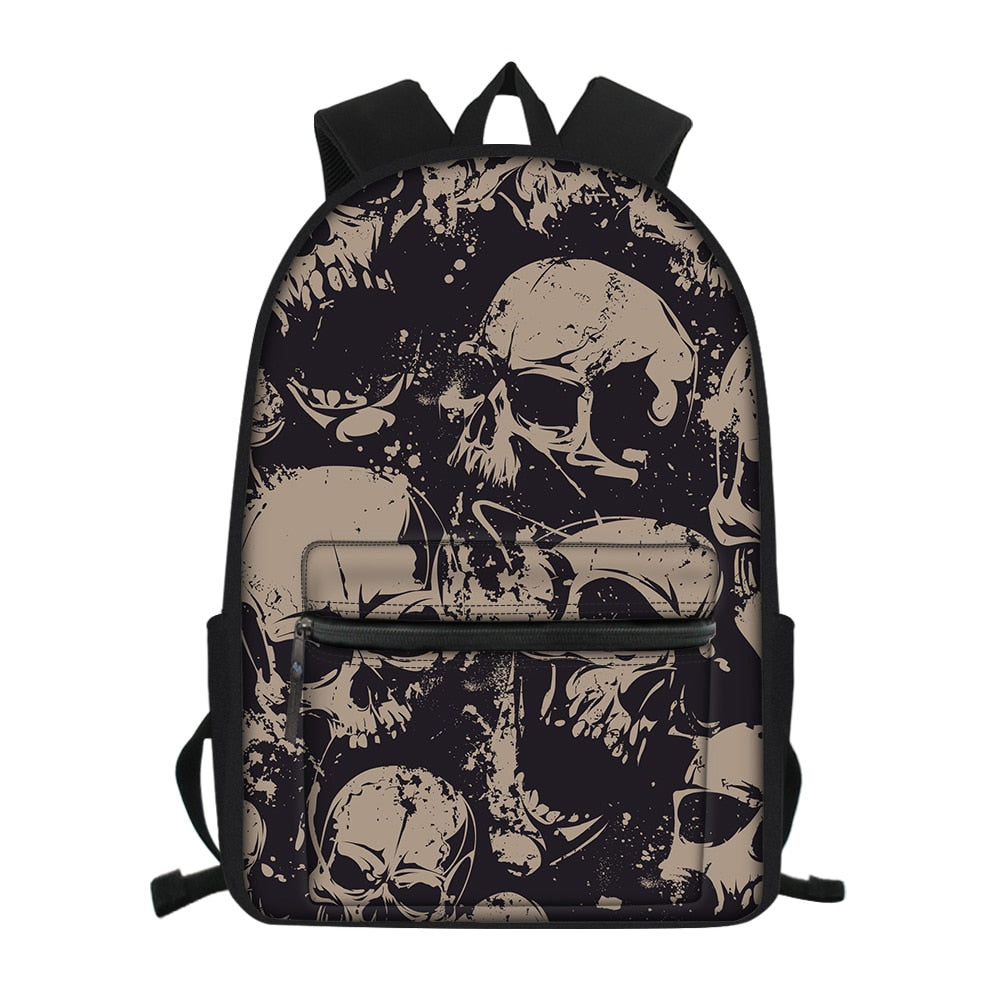 Skeleton Print Mochila