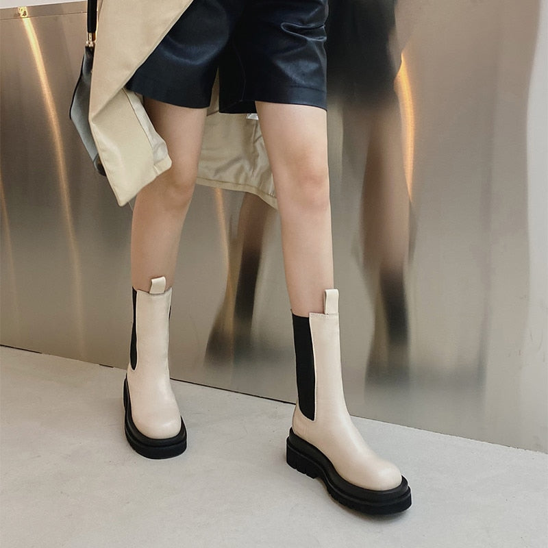 Zapatos Góticos Genuine Leather Velvet