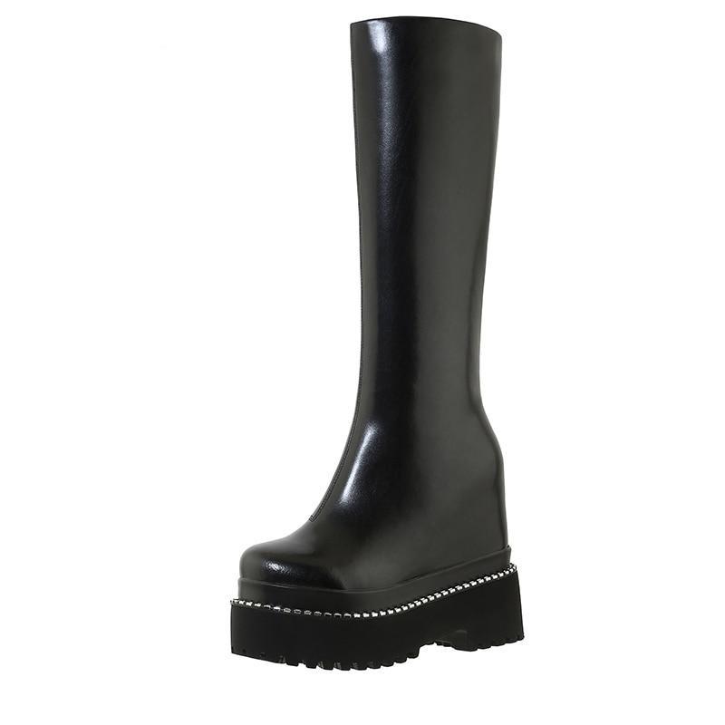Botas Góticas Rubber Long