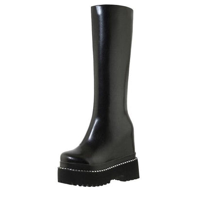 Botas Góticas Rubber Long
