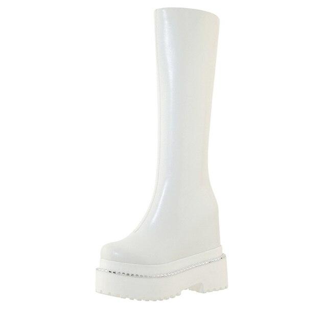 Botas Góticas Rubber Long