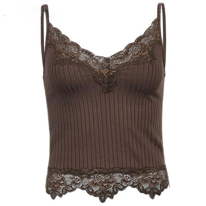 Top Gótico Lace Tank
