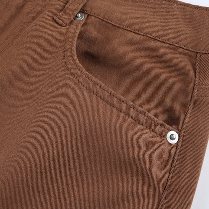 Vaqueros Góticos Brown Floral