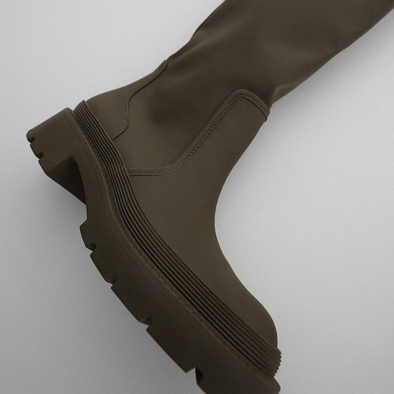 Botas Góticas Knee-Over Angela