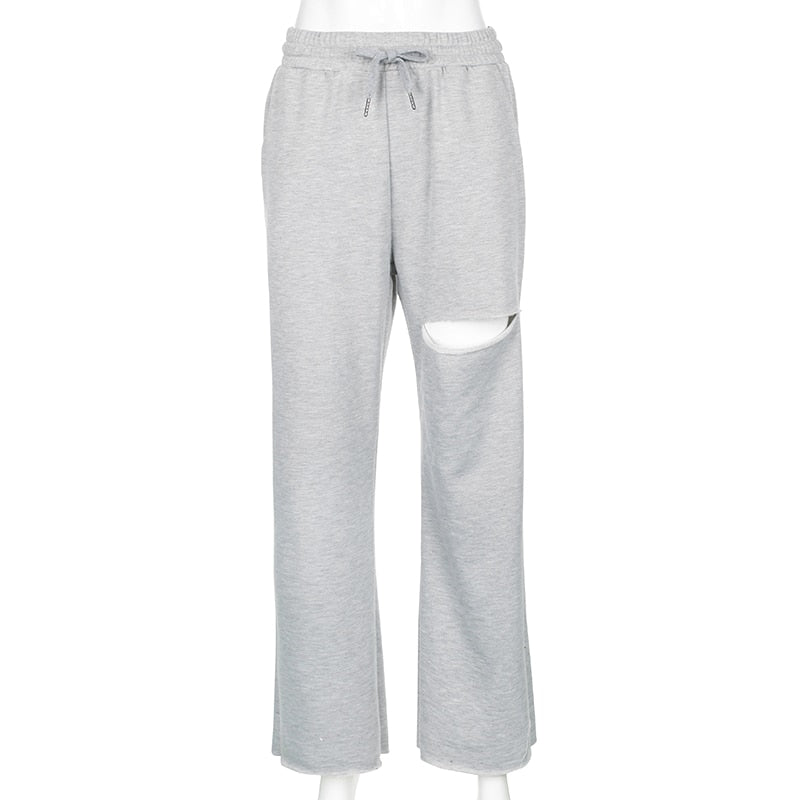 Pantalones Góticos Holgado Ancho Joggers
