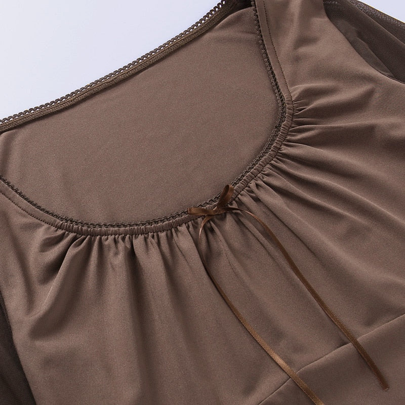 Top Gótico Mesh Anna