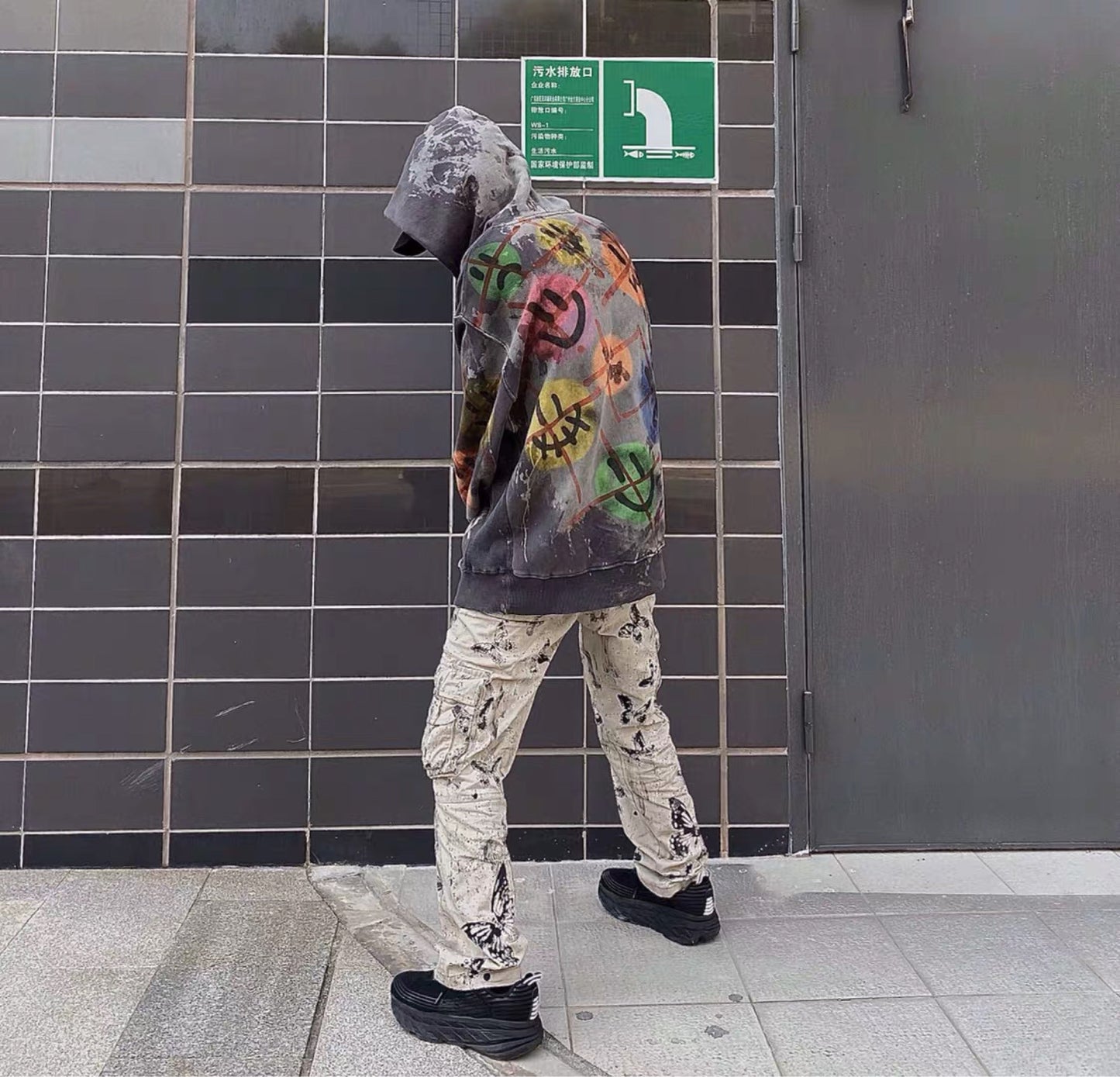 Pantalones Góticos Butterfly