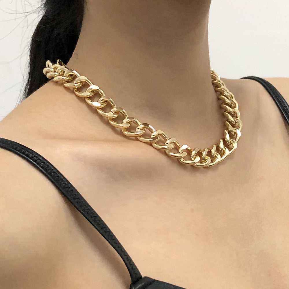 Collar Thick Lock Cadena