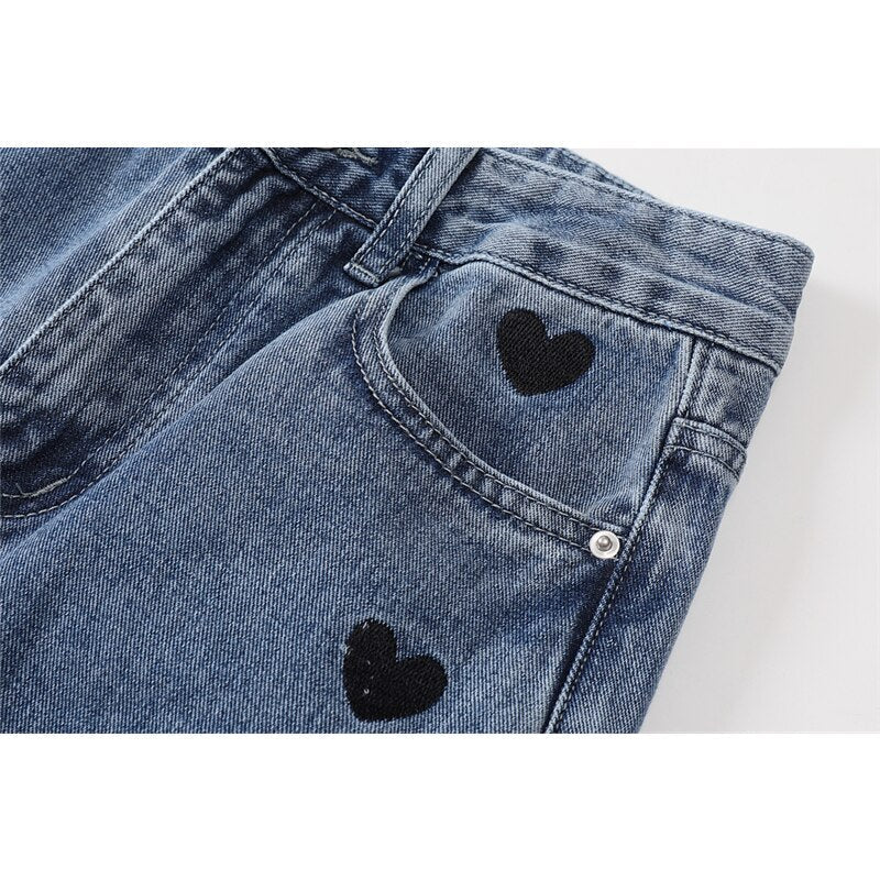 Vaqueros Góticos Holgado Mom