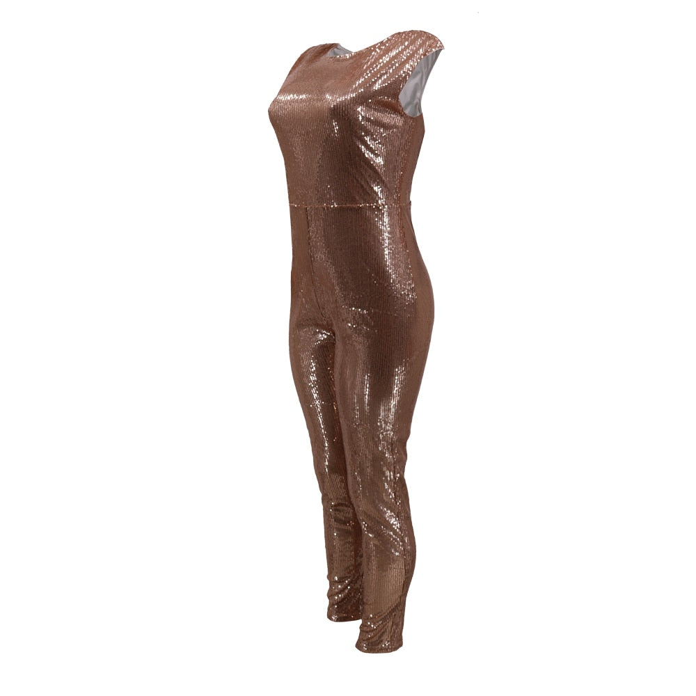 Chaqueta Gótica Night Sequin Jumpsuit
