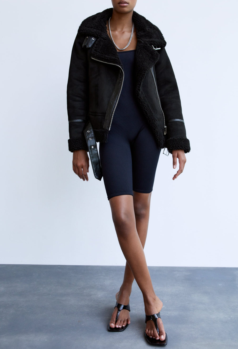 Chaqueta Gótica Chloe Suede