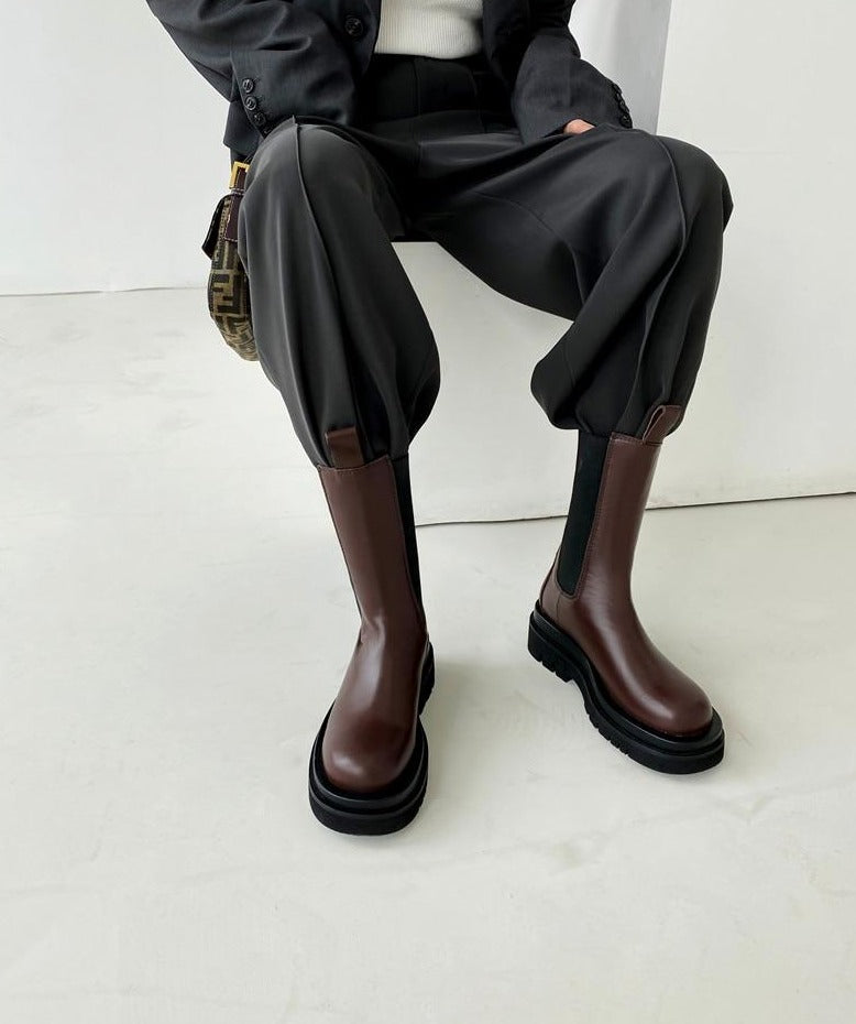 Zapatos Góticos Genuine Leather Velvet