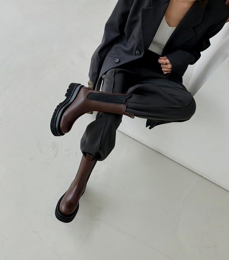 Zapatos Góticos Genuine Leather Velvet