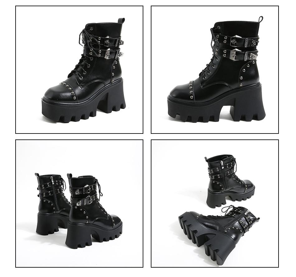 Botas Góticas Agatha Ankle