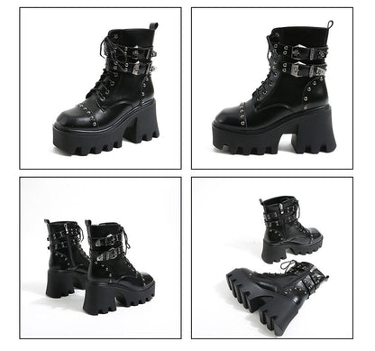 Botas Góticas Agatha Ankle