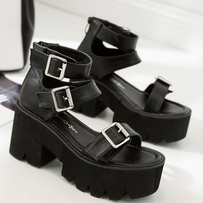 Sandalias Góticas Lolita